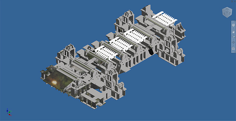 完成図　3DCADモデル化